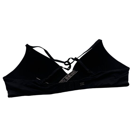 Victorias Secret Push Up Black Strappy Bra Size 34B Adjustable Lightweight - Picture 2 of 5